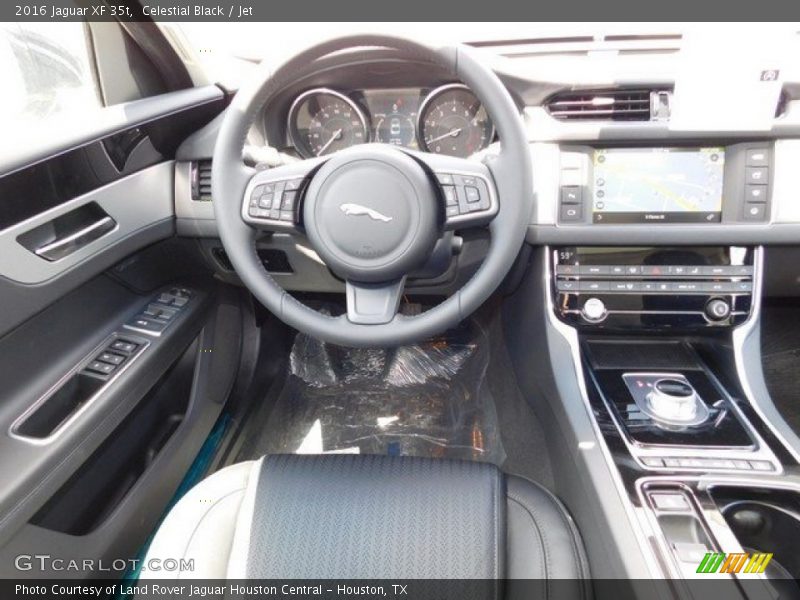 Celestial Black / Jet 2016 Jaguar XF 35t