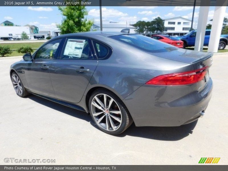 Ammonite Grey / Jet/Light Oyster 2016 Jaguar XF S