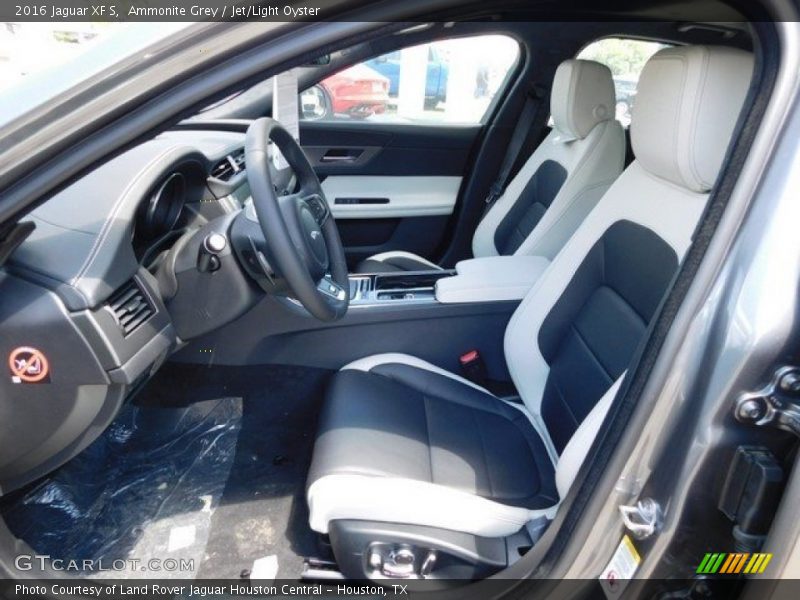 Front Seat of 2016 XF S
