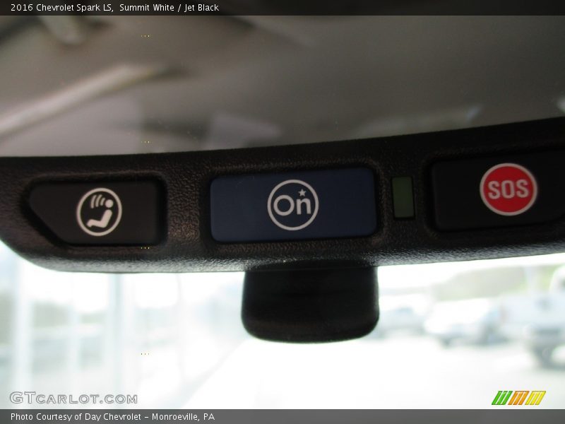 Summit White / Jet Black 2016 Chevrolet Spark LS