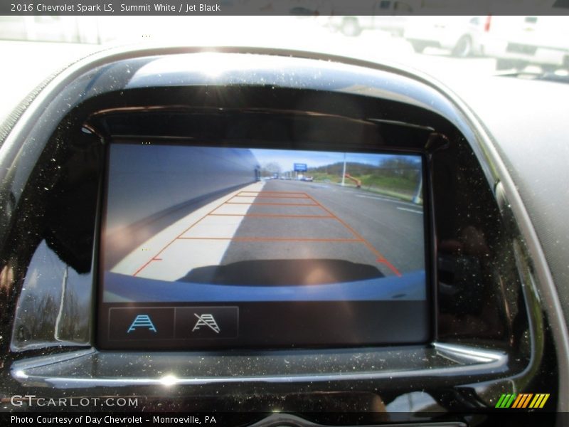 Summit White / Jet Black 2016 Chevrolet Spark LS