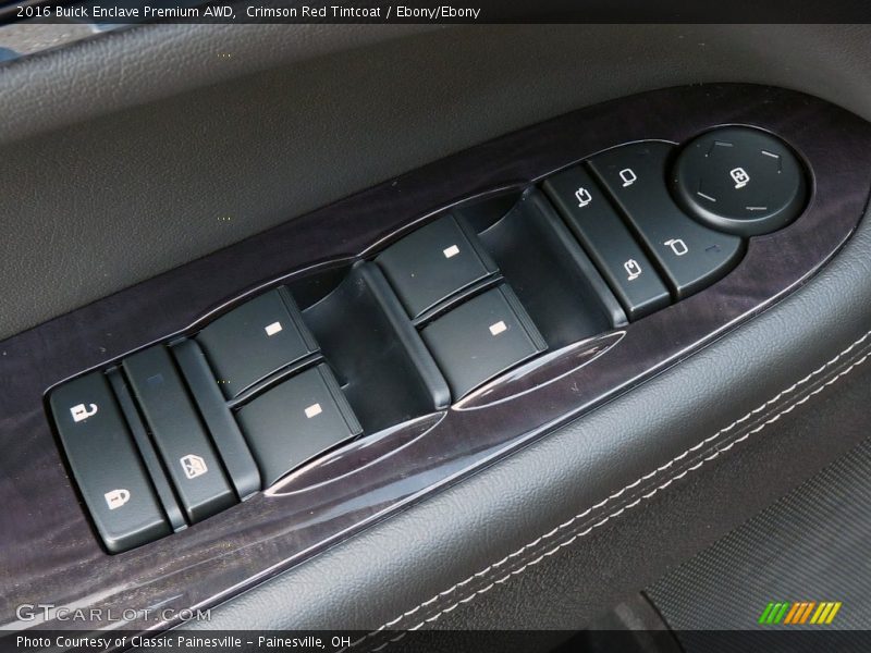 Controls of 2016 Enclave Premium AWD