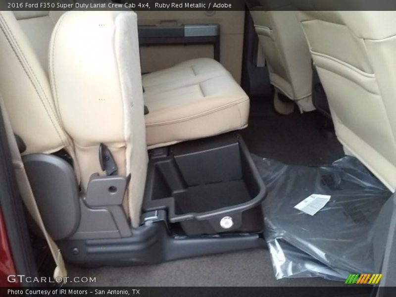 Ruby Red Metallic / Adobe 2016 Ford F350 Super Duty Lariat Crew Cab 4x4