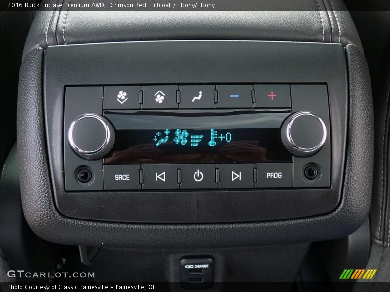 Controls of 2016 Enclave Premium AWD