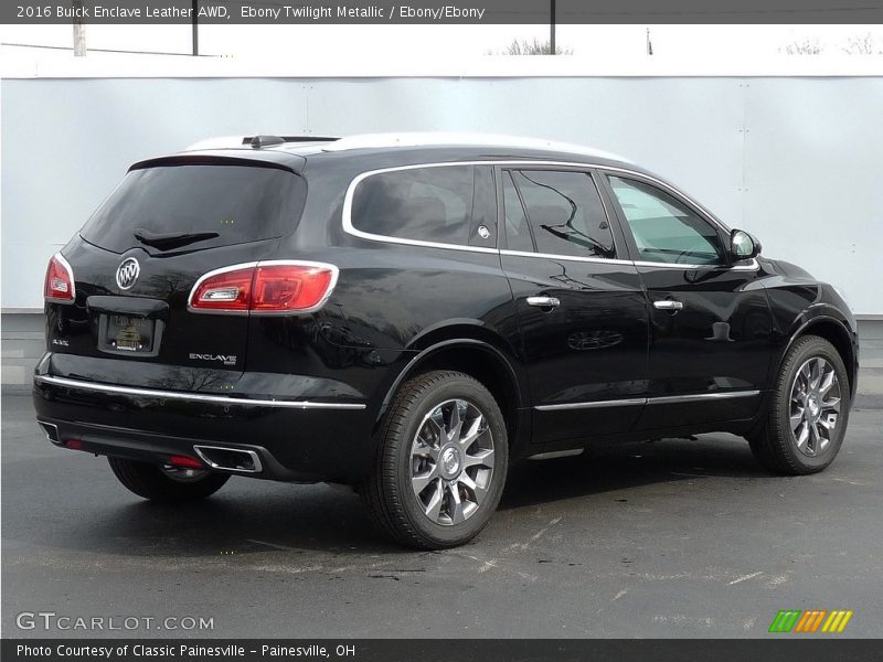 Ebony Twilight Metallic / Ebony/Ebony 2016 Buick Enclave Leather AWD