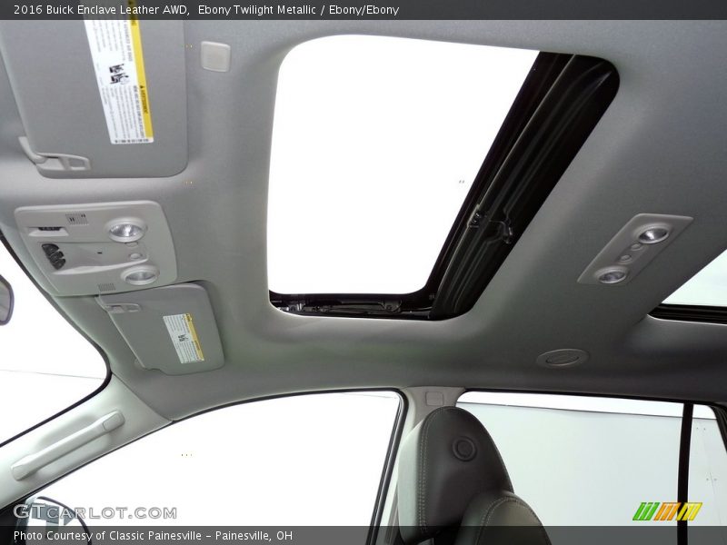 Ebony Twilight Metallic / Ebony/Ebony 2016 Buick Enclave Leather AWD
