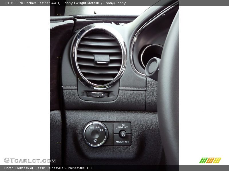 Ebony Twilight Metallic / Ebony/Ebony 2016 Buick Enclave Leather AWD