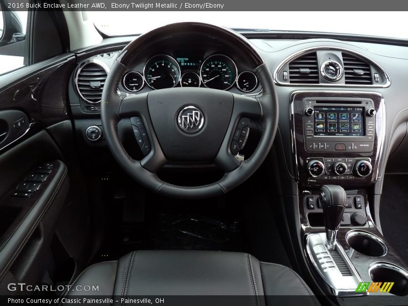 Ebony Twilight Metallic / Ebony/Ebony 2016 Buick Enclave Leather AWD