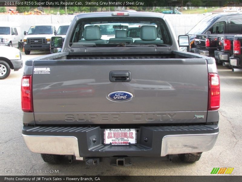 Sterling Grey Metallic / Steel Gray 2011 Ford F250 Super Duty XL Regular Cab