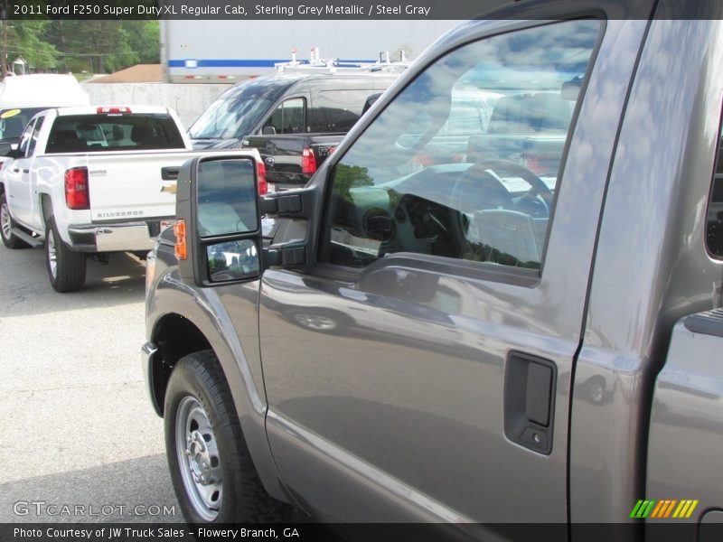 Sterling Grey Metallic / Steel Gray 2011 Ford F250 Super Duty XL Regular Cab
