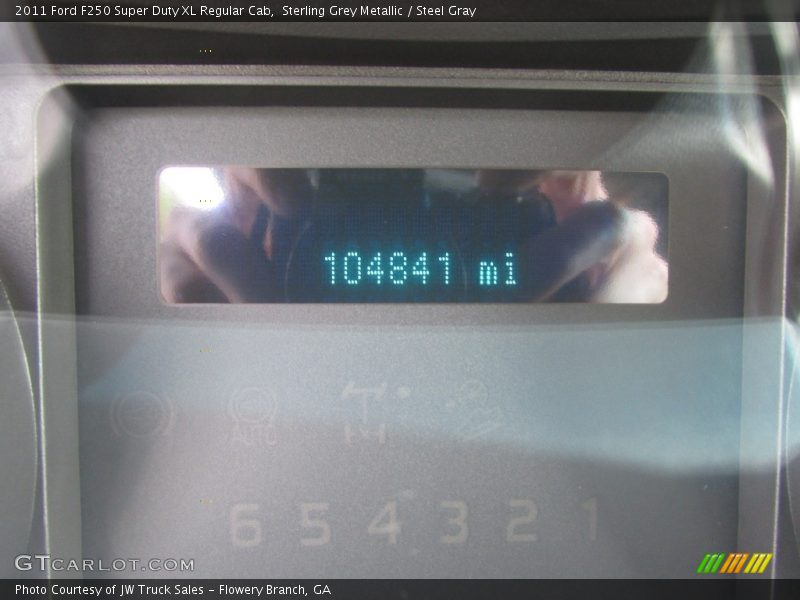 Sterling Grey Metallic / Steel Gray 2011 Ford F250 Super Duty XL Regular Cab