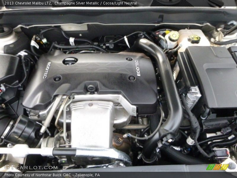 Champagne Silver Metallic / Cocoa/Light Neutral 2013 Chevrolet Malibu LTZ