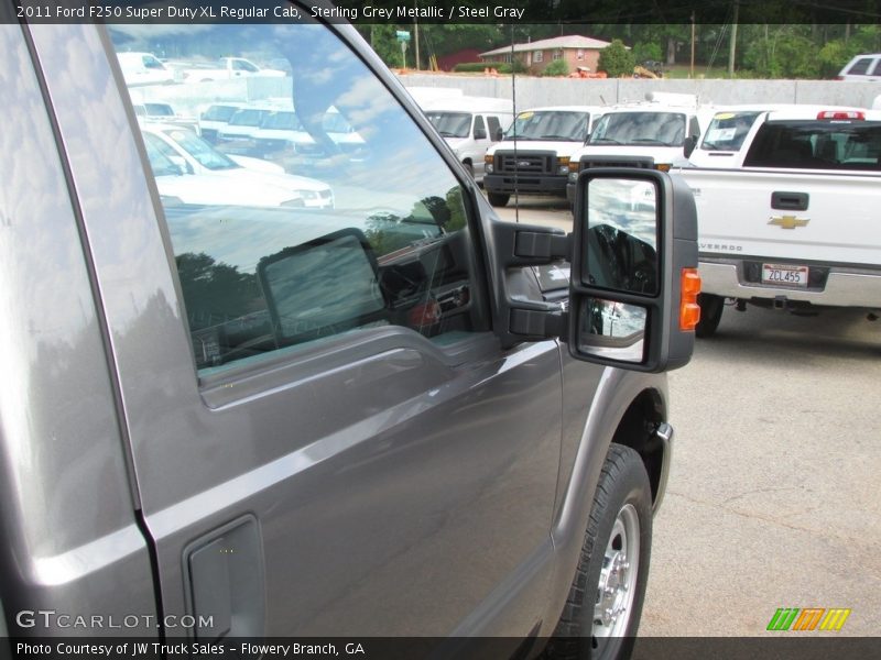 Sterling Grey Metallic / Steel Gray 2011 Ford F250 Super Duty XL Regular Cab