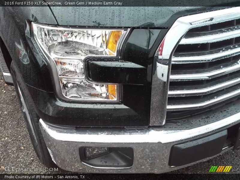 Green Gem / Medium Earth Gray 2016 Ford F150 XLT SuperCrew