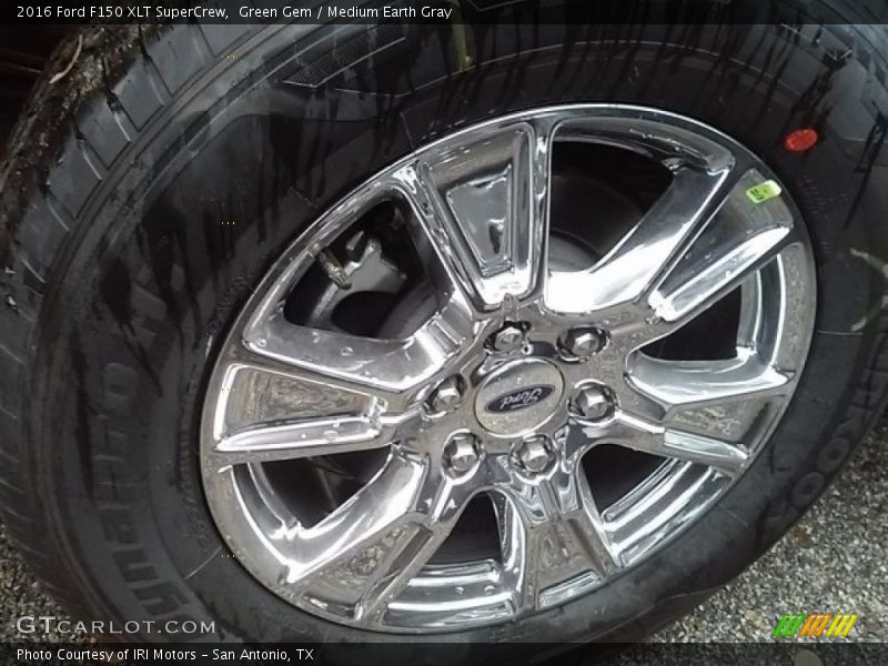 Green Gem / Medium Earth Gray 2016 Ford F150 XLT SuperCrew
