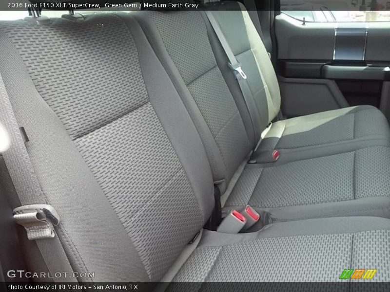 Green Gem / Medium Earth Gray 2016 Ford F150 XLT SuperCrew