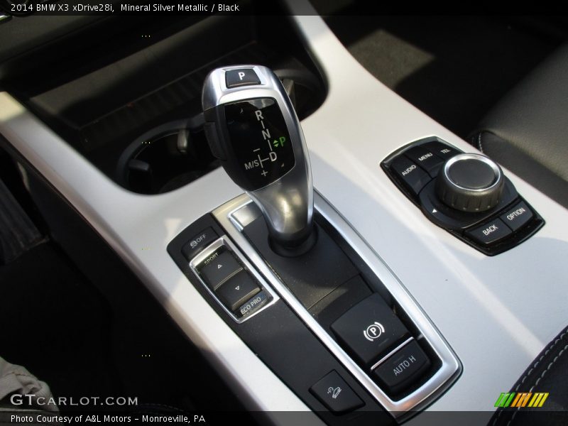 Mineral Silver Metallic / Black 2014 BMW X3 xDrive28i