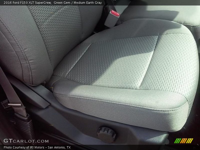 Green Gem / Medium Earth Gray 2016 Ford F150 XLT SuperCrew