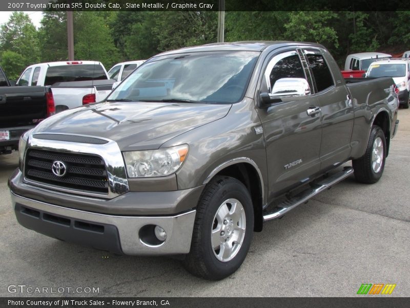 Slate Metallic / Graphite Gray 2007 Toyota Tundra SR5 Double Cab