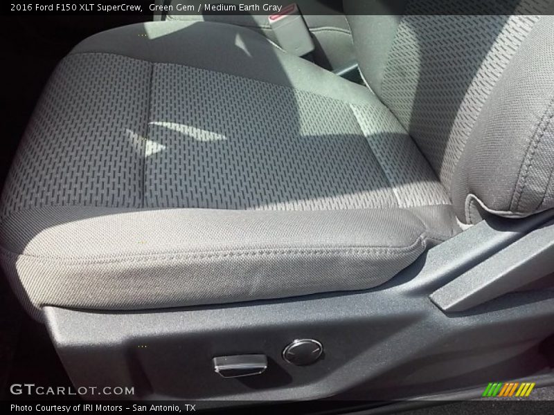 Green Gem / Medium Earth Gray 2016 Ford F150 XLT SuperCrew