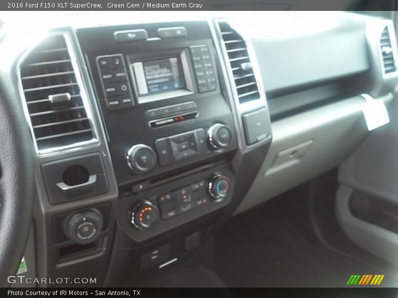 Green Gem / Medium Earth Gray 2016 Ford F150 XLT SuperCrew
