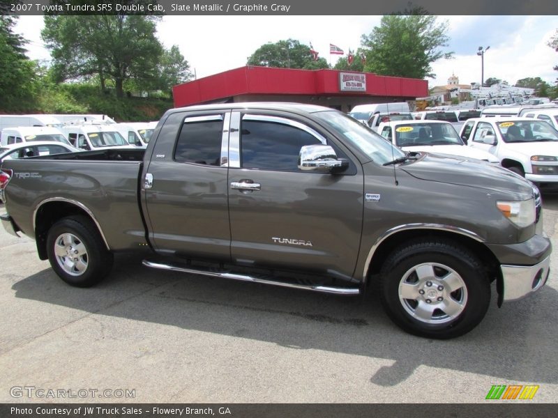 Slate Metallic / Graphite Gray 2007 Toyota Tundra SR5 Double Cab