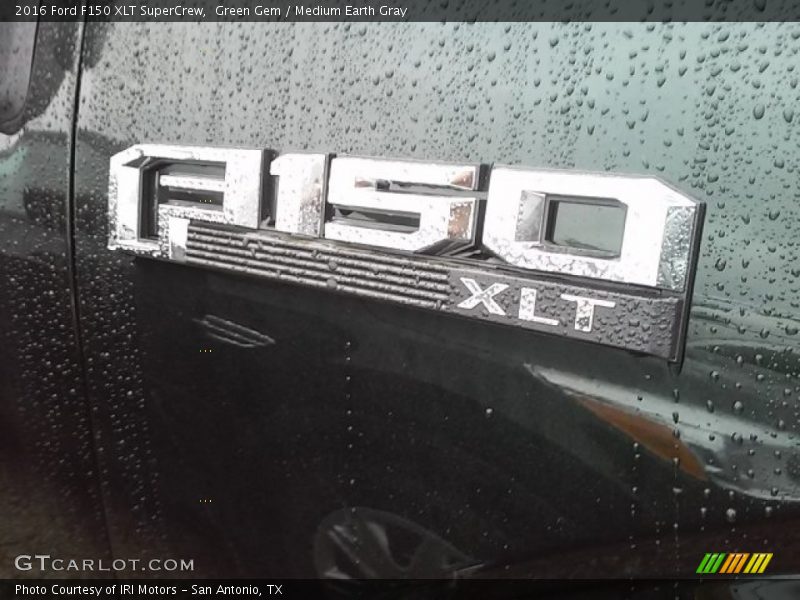 Green Gem / Medium Earth Gray 2016 Ford F150 XLT SuperCrew