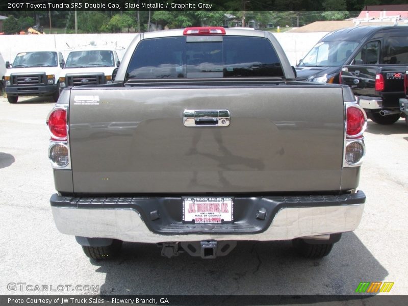 Slate Metallic / Graphite Gray 2007 Toyota Tundra SR5 Double Cab