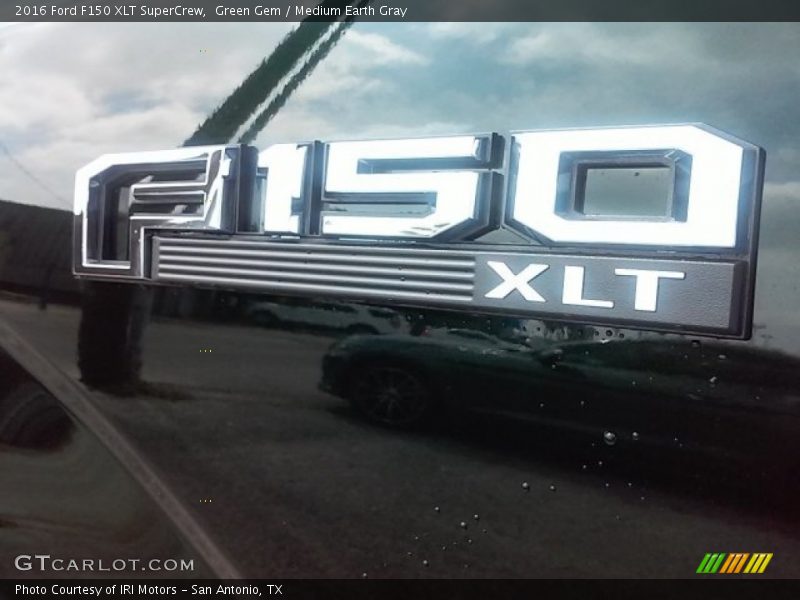 Green Gem / Medium Earth Gray 2016 Ford F150 XLT SuperCrew