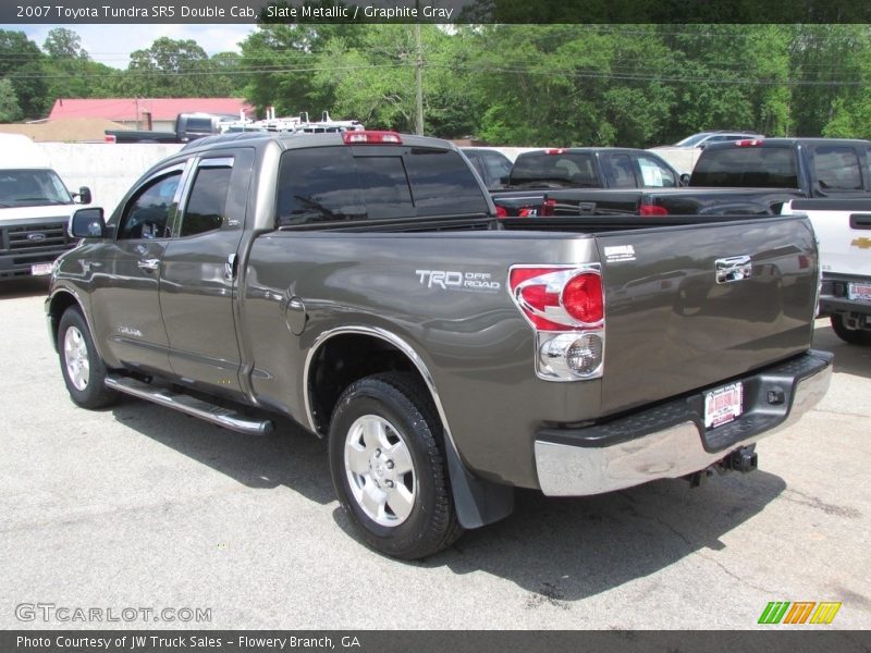 Slate Metallic / Graphite Gray 2007 Toyota Tundra SR5 Double Cab