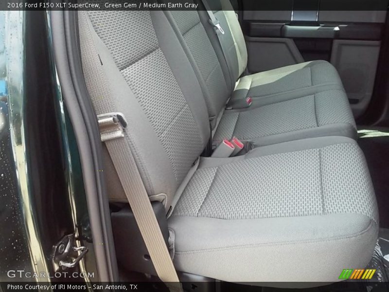 Green Gem / Medium Earth Gray 2016 Ford F150 XLT SuperCrew