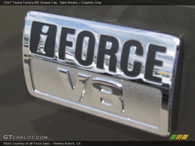 Slate Metallic / Graphite Gray 2007 Toyota Tundra SR5 Double Cab