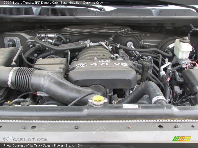 Slate Metallic / Graphite Gray 2007 Toyota Tundra SR5 Double Cab