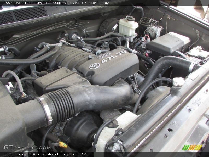 Slate Metallic / Graphite Gray 2007 Toyota Tundra SR5 Double Cab