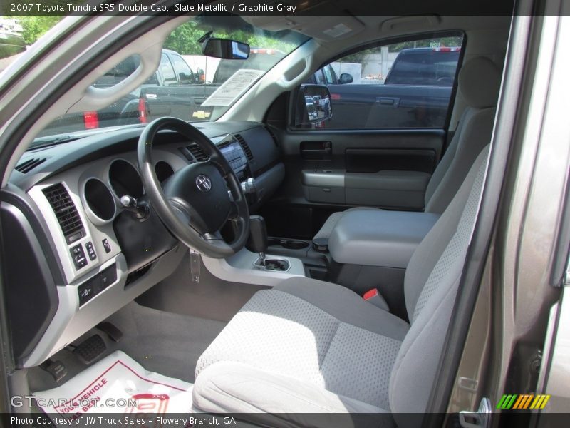 Slate Metallic / Graphite Gray 2007 Toyota Tundra SR5 Double Cab