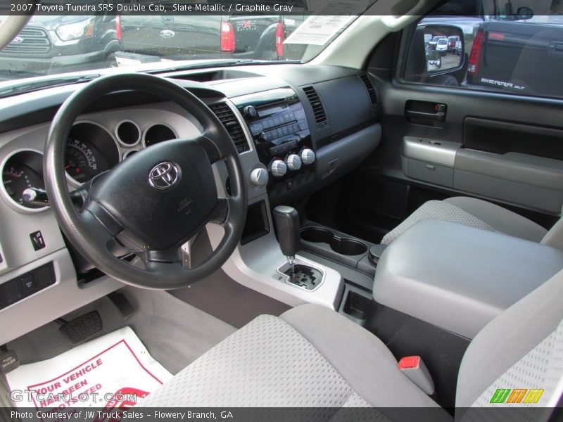 Slate Metallic / Graphite Gray 2007 Toyota Tundra SR5 Double Cab