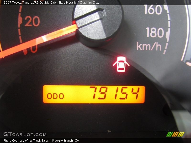Slate Metallic / Graphite Gray 2007 Toyota Tundra SR5 Double Cab