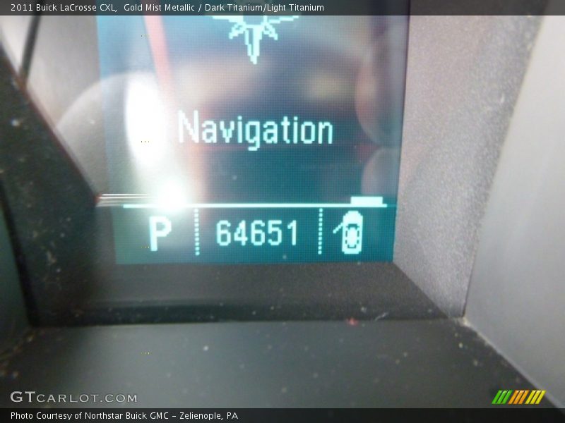 Gold Mist Metallic / Dark Titanium/Light Titanium 2011 Buick LaCrosse CXL