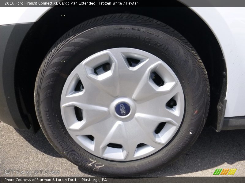 Frozen White / Pewter 2016 Ford Transit Connect XL Cargo Van Extended