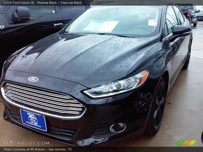 Shadow Black / Charcoal Black 2016 Ford Fusion SE