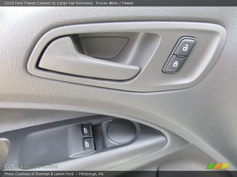 Frozen White / Pewter 2016 Ford Transit Connect XL Cargo Van Extended