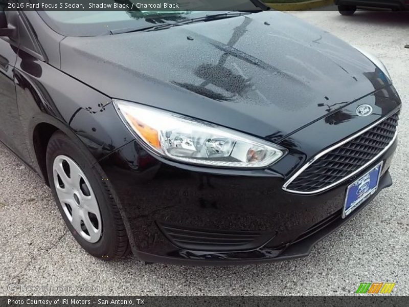 Shadow Black / Charcoal Black 2016 Ford Focus S Sedan