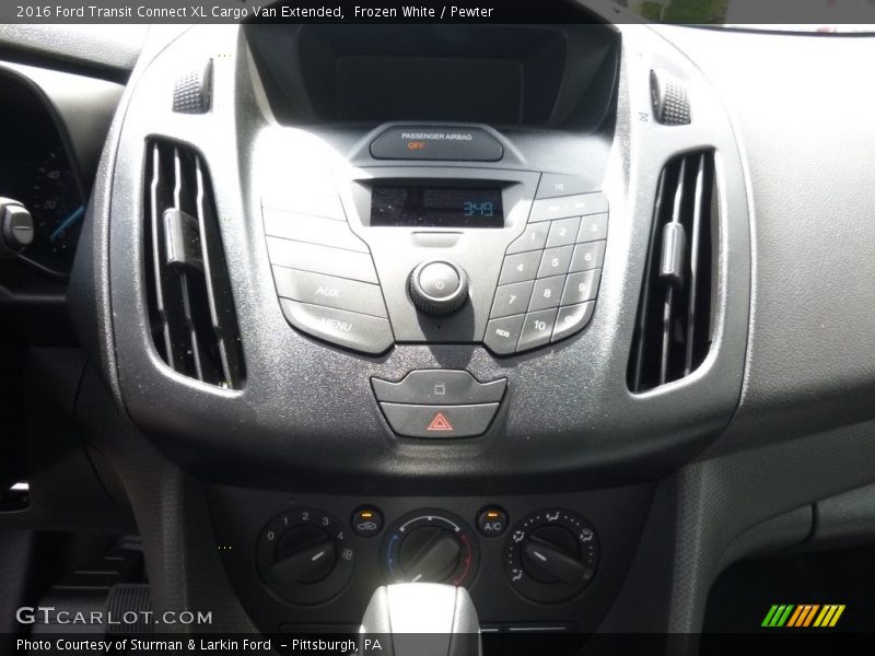 Frozen White / Pewter 2016 Ford Transit Connect XL Cargo Van Extended