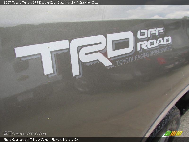 Slate Metallic / Graphite Gray 2007 Toyota Tundra SR5 Double Cab