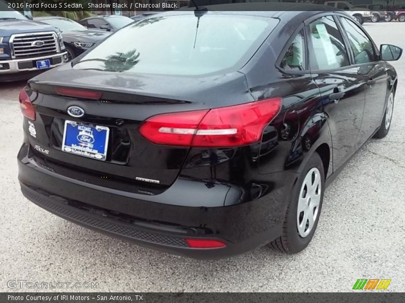 Shadow Black / Charcoal Black 2016 Ford Focus S Sedan