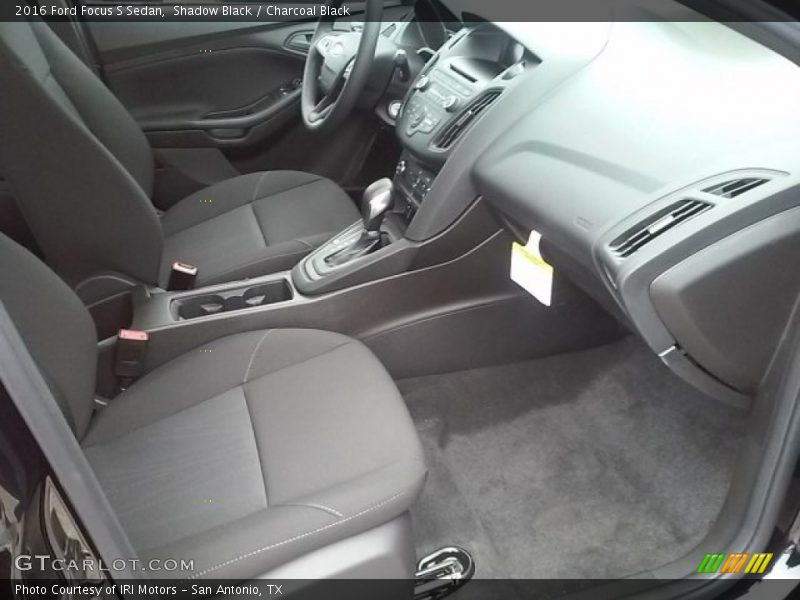 Shadow Black / Charcoal Black 2016 Ford Focus S Sedan