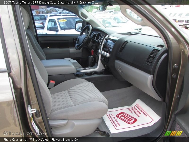 Slate Metallic / Graphite Gray 2007 Toyota Tundra SR5 Double Cab