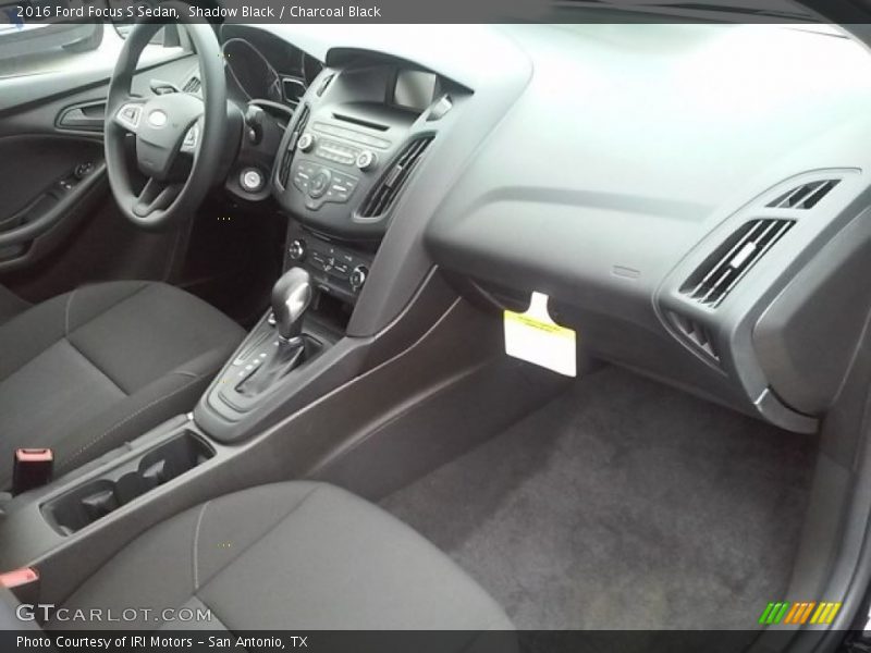 Shadow Black / Charcoal Black 2016 Ford Focus S Sedan