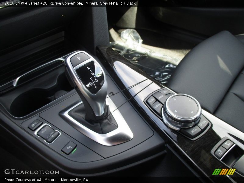 Mineral Grey Metallic / Black 2016 BMW 4 Series 428i xDrive Convertible