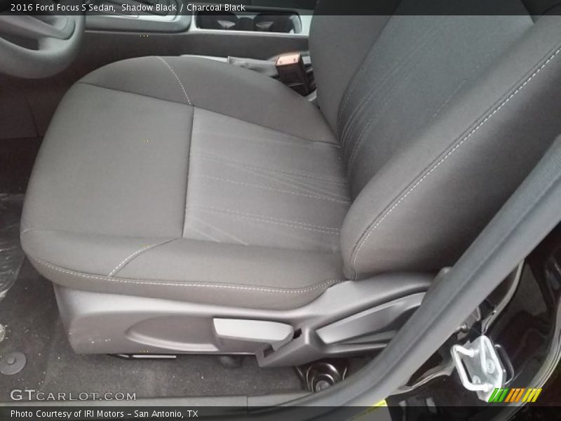 Shadow Black / Charcoal Black 2016 Ford Focus S Sedan